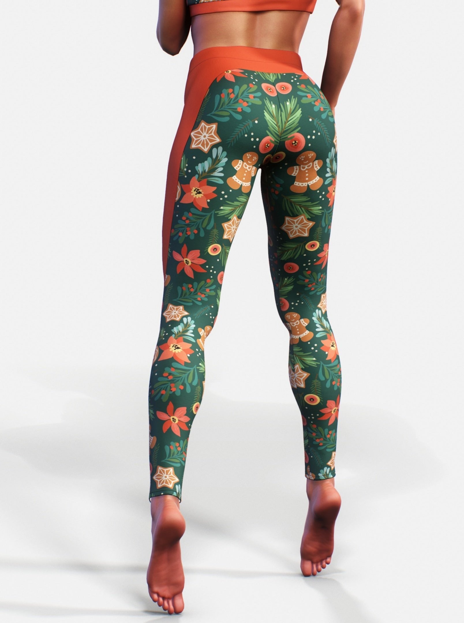 Christmas Tree Leggings-High waisted leggings-bootysculpted