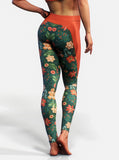 Christmas Tree Leggings-High waisted leggings-bootysculpted