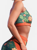 Christmas Tree Sports Bra-Sports bra-bootysculpted