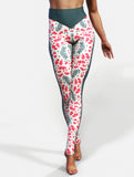 Compassion Christmas Tights-High waisted leggings-bootysculpted