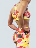Coral Snakes Sports Bra-Sports bra-bootysculpted