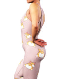 Corgi Fitness Unitard