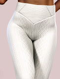 Cream Sweater Leggings-High waisted leggings-bootysculpted