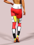 Cubism Love Leggings-High waisted leggings-bootysculpted