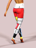Cubism Love Leggings-High waisted leggings-bootysculpted