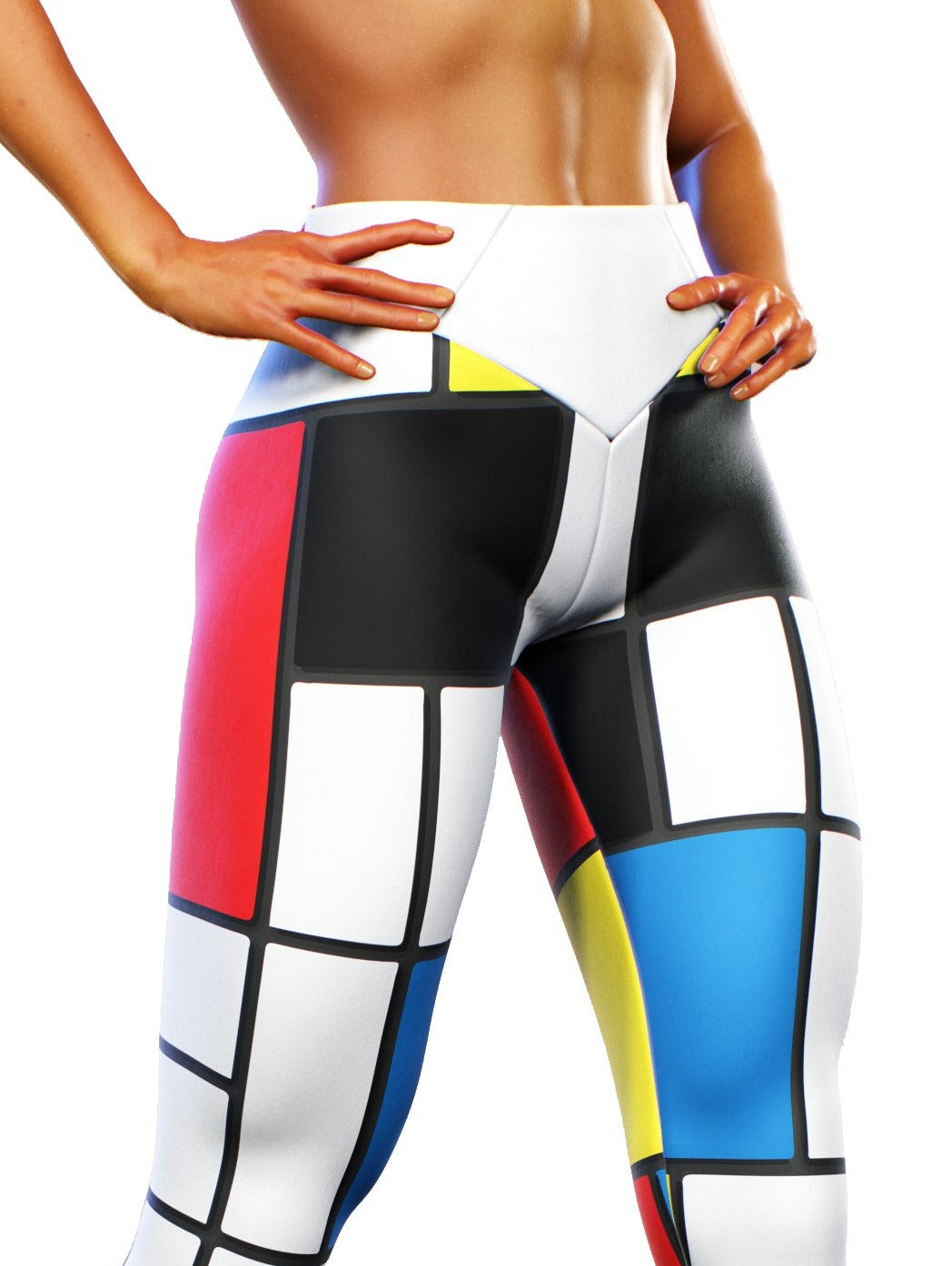 Cubism Love Leggings-High waisted leggings-bootysculpted