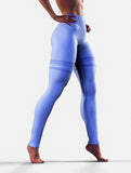Curvy Blue Line Leggings-High waisted leggings-bootysculpted