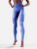 Curvy Blue Line Leggings-High waisted leggings-bootysculpted