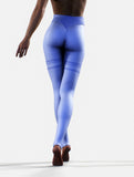 Curvy Blue Line Leggings-High waisted leggings-bootysculpted