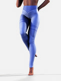Curvy Blue Line Leggings-High waisted leggings-bootysculpted