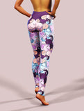Curvy Unicorns Leggings-High waisted leggings-bootysculpted