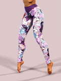 Curvy Unicorns Leggings-High waisted leggings-bootysculpted