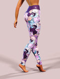 Curvy Unicorns Leggings-High waisted leggings-bootysculpted