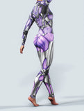 Cyborg Purple Bodysuit-unitard-bootysculpted