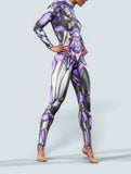 Cyborg Purple Bodysuit-unitard-bootysculpted