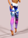 Dali Sea Tights-High waisted leggings-bootysculpted