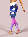 Dali Sea Tights-High waisted leggings-bootysculpted