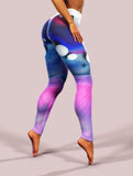 Dali Sea Tights-High waisted leggings-bootysculpted