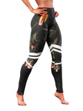 Dark Cactus Leggings-High waisted leggings-bootysculpted