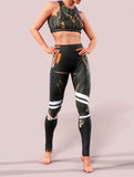 Dark Cactus Sports Bra-Sports bra-bootysculpted