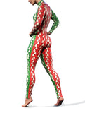 Double Christmas Tree Unitard-unitard-bootysculpted