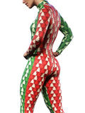 Double Christmas Tree Unitard