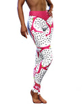 Dragon Fruit Leggings-High waisted leggings-bootysculpted