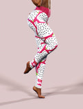 Dragon Fruit Leggings-High waisted leggings-bootysculpted