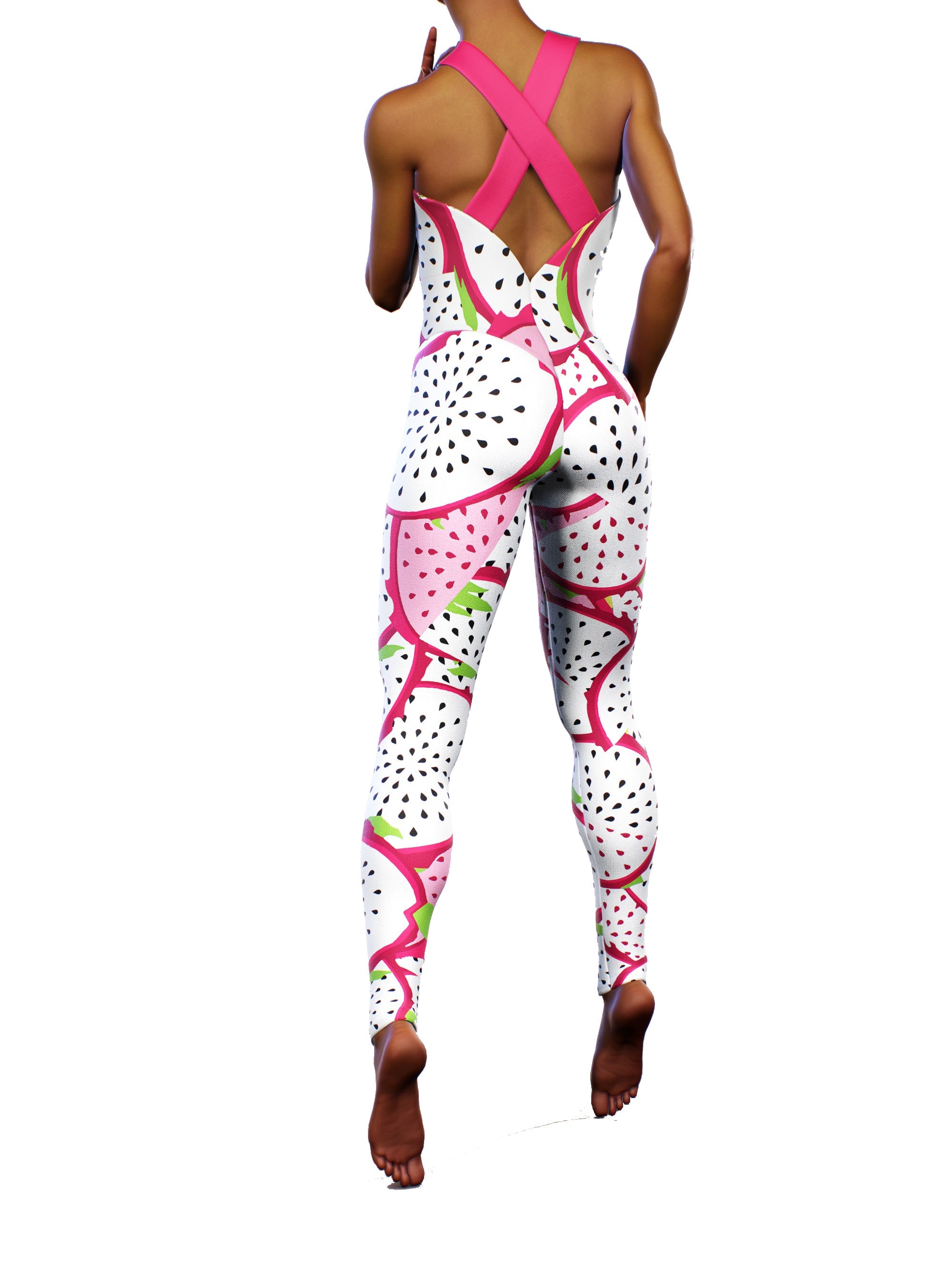 Dragon Fruit Workout Bodysuit-unitard-bootysculpted