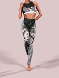 Dragonfly Forest Sports Bra-Sports bra-bootysculpted