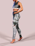 Dragonfly Forest Sports Bra-Sports bra-bootysculpted