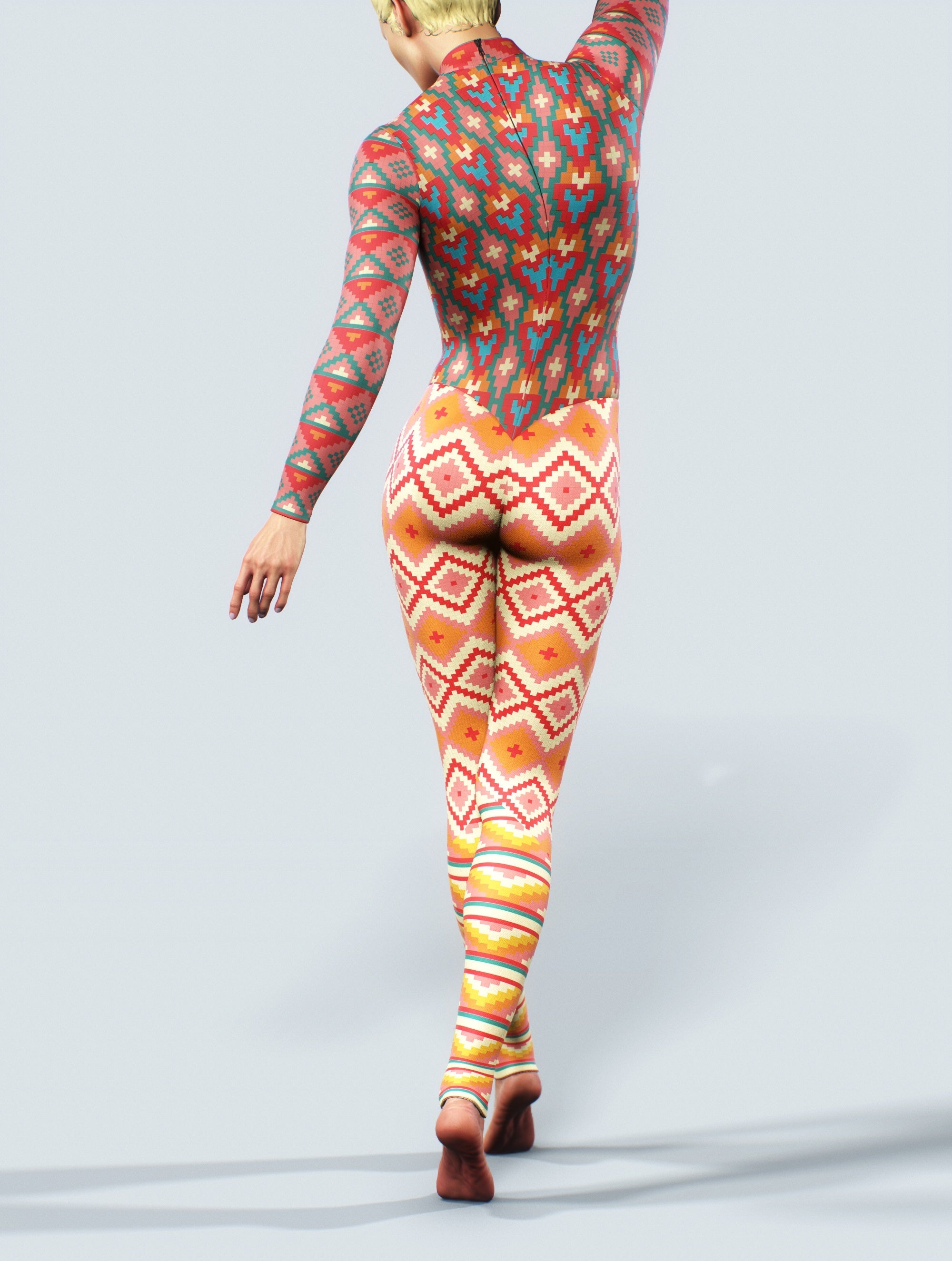 Ethiopian Sun Full Suit-unitard-bootysculpted