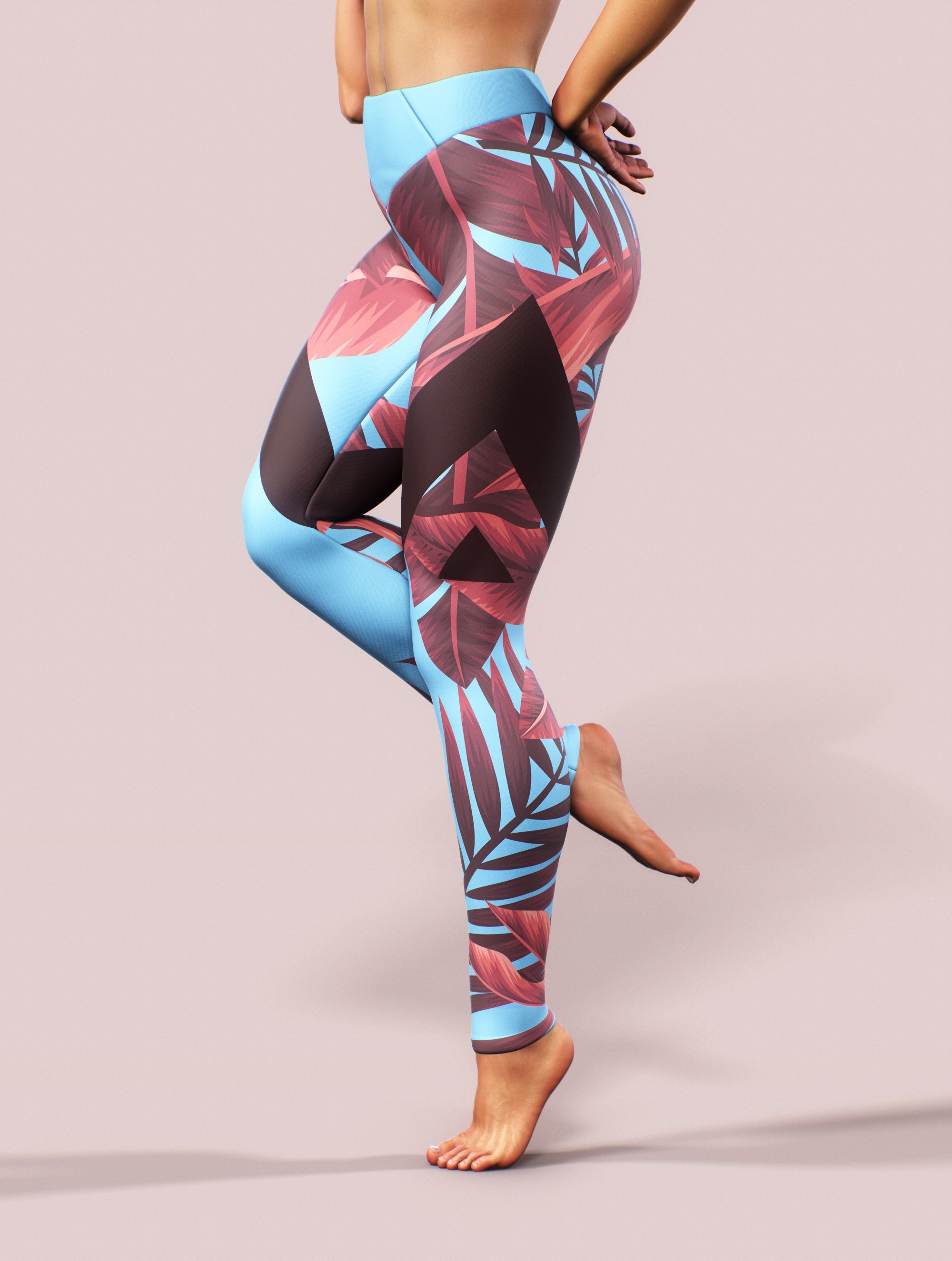 Exotic Printed Leggings-High waisted leggings-bootysculpted