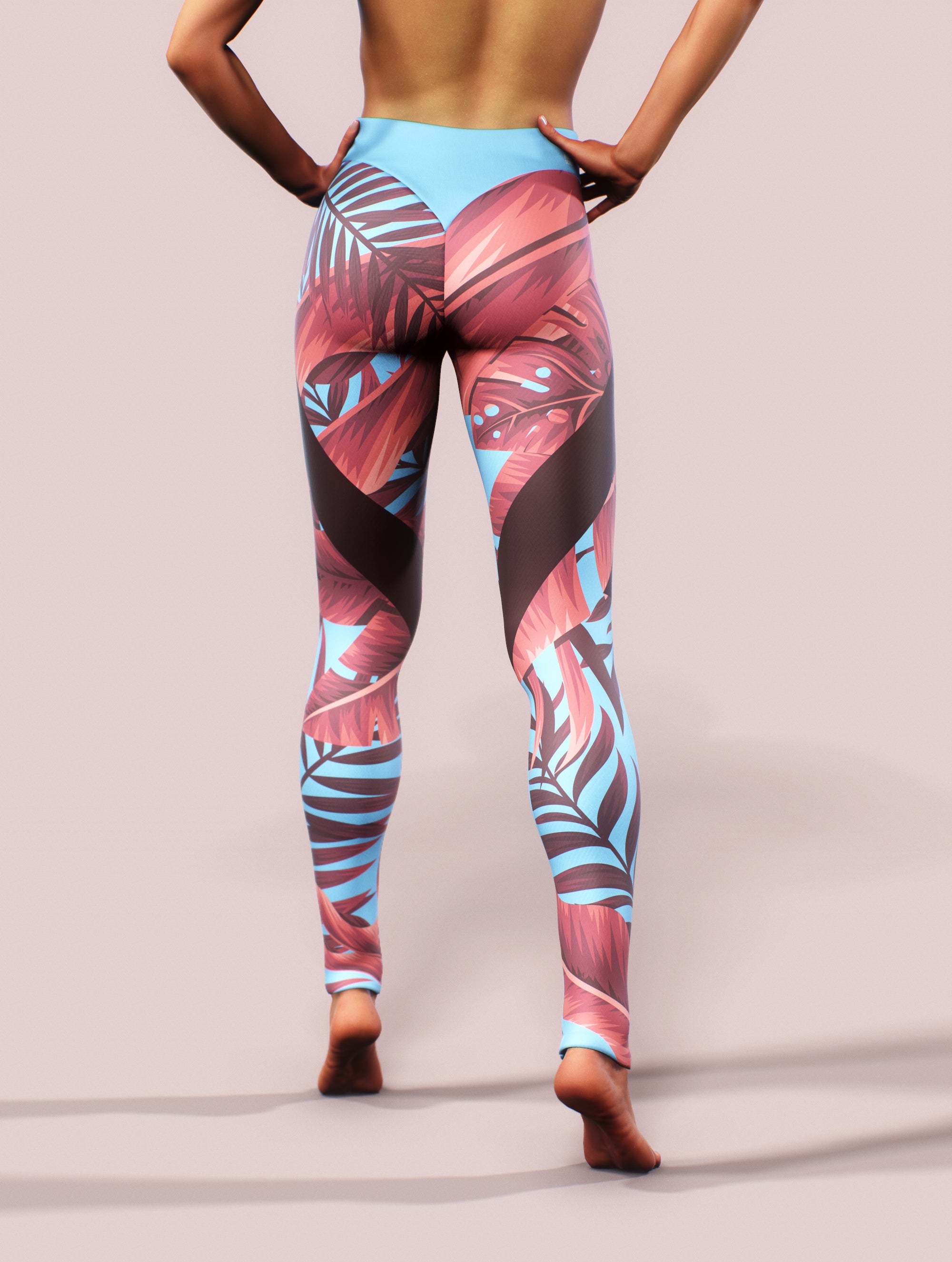Exotic Printed Leggings-High waisted leggings-bootysculpted