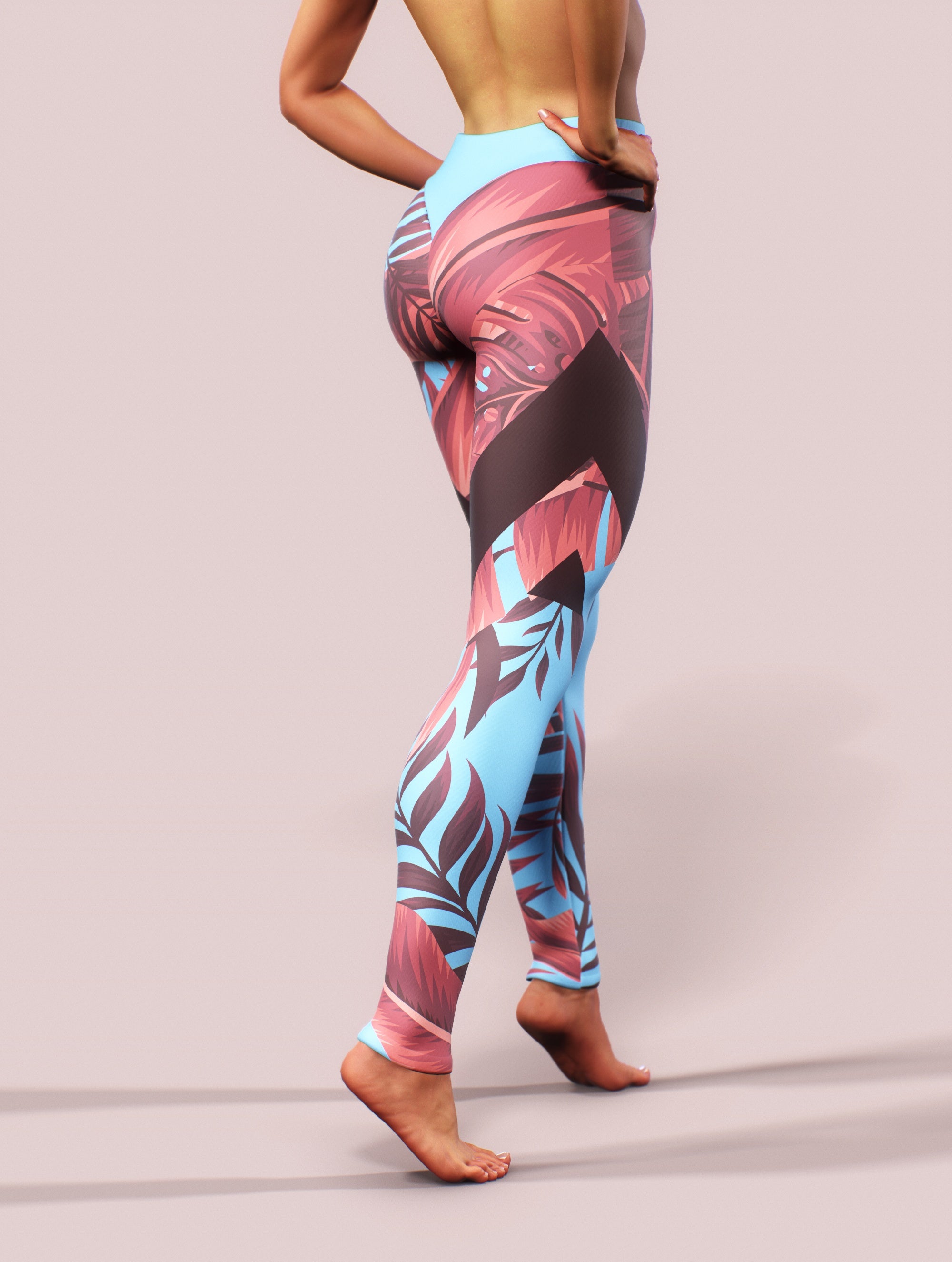 Exotic Printed Leggings-High waisted leggings-bootysculpted