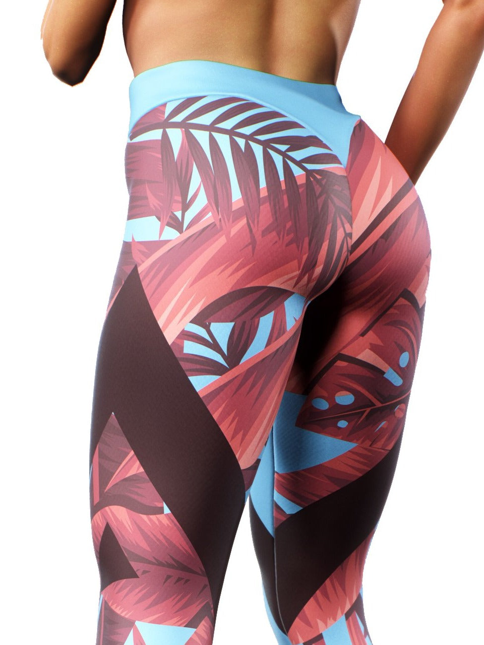 Exotic Printed Leggings-High waisted leggings-bootysculpted