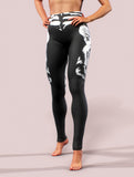 Eyes of a Tiger Yoga Pants-High waisted leggings-bootysculpted