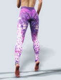 Fairytale Purple Tights-High waisted leggings-bootysculpted