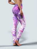 Fairytale Purple Tights-High waisted leggings-bootysculpted