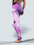 Fairytale Purple Tights-High waisted leggings-bootysculpted