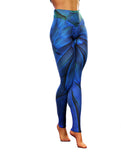 Feather of Paradise Leggings-High waisted leggings-bootysculpted