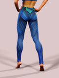 Feather of Paradise Leggings-High waisted leggings-bootysculpted