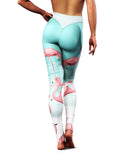 Flamingo Lake Yoga Pants-High waisted leggings-bootysculpted