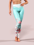 Flamingo Lake Yoga Pants-High waisted leggings-bootysculpted