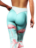 Flamingo Lake Yoga Pants-High waisted leggings-bootysculpted