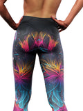 Floral Fire Leggings