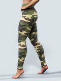 Forest Camo Leggings-High waisted leggings-bootysculpted