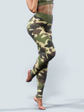Forest Camo Leggings-High waisted leggings-bootysculpted