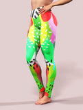 Forest Smoothie Leggings-High waisted leggings-bootysculpted