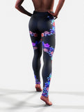 Fresh Flowers Leggings-High waisted leggings-bootysculpted